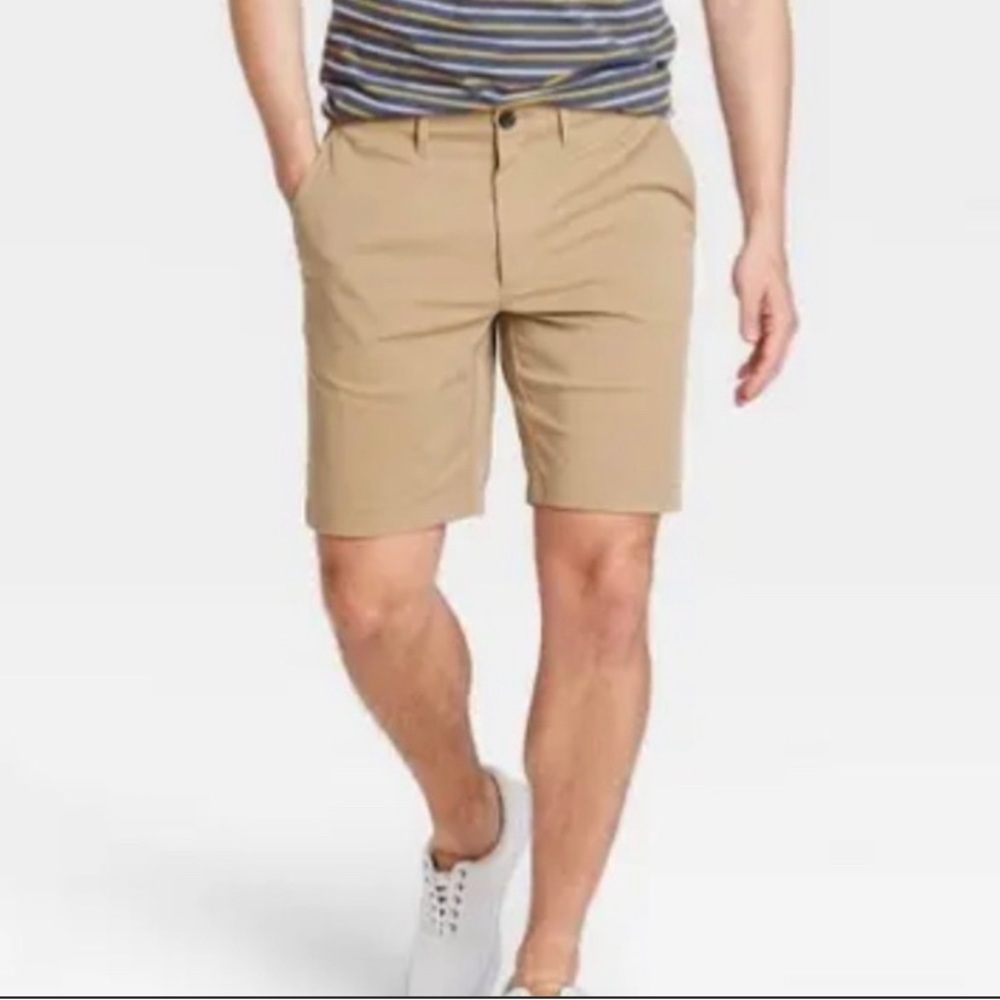 Goodfellow & Co 9in Inseam Stretch Tech Shorts Size 40